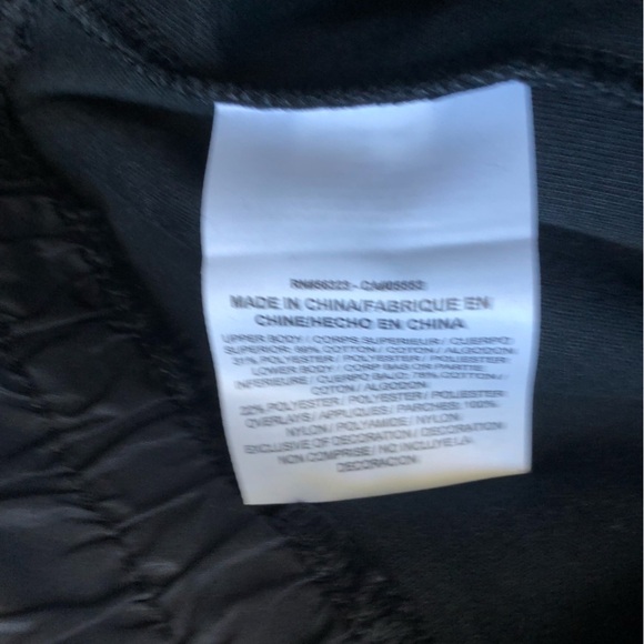 Nike Tech Zipper Slit Midi Pencil Skirt in Black & Gray Women’s Size Small - Picture 11 of 11